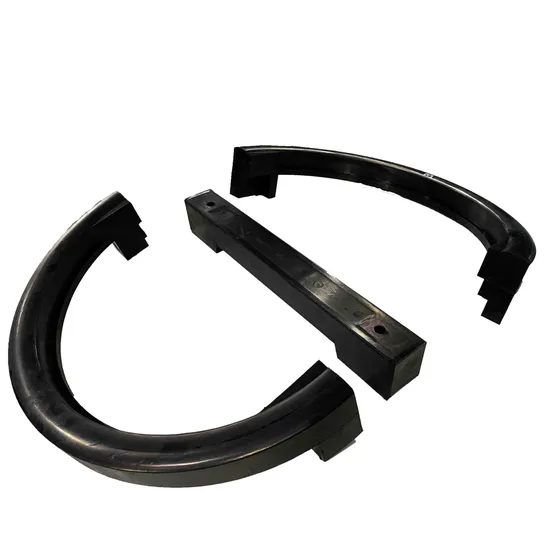 Customized Nr NBR HNBR Material API 16A Rubber Spare Part Shearing RAM Packer 