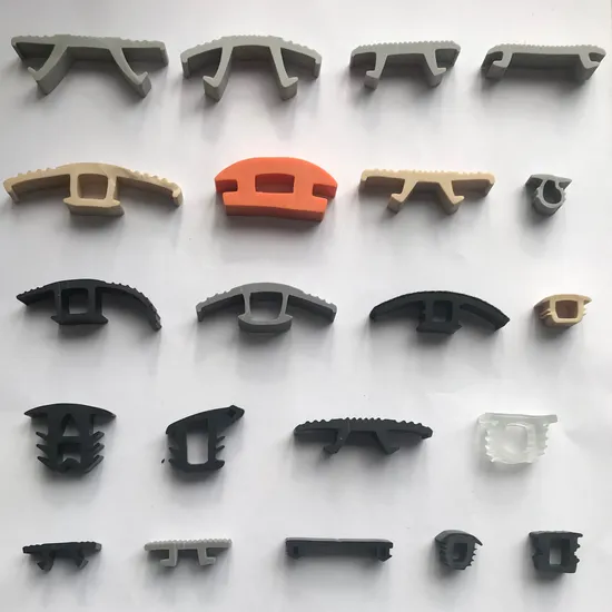 T/E/U/V/X Extruded EPDM FKM Rubber Seals Cord for Car Windows 