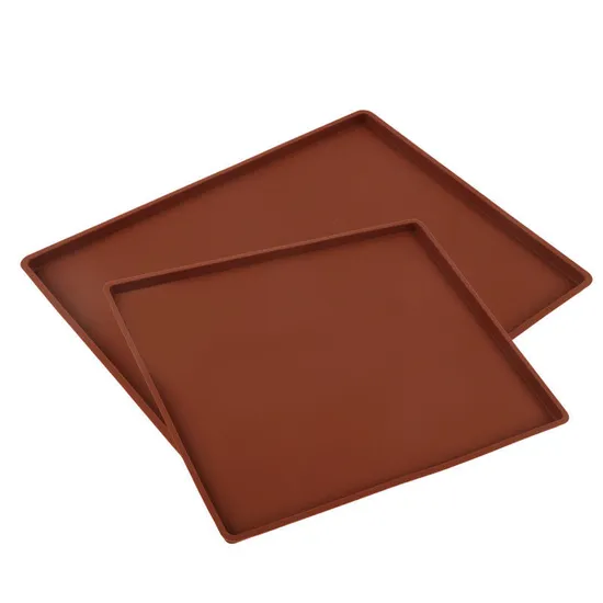 Silicone Bakeware Baking Dishes Pastry Rolling Kitchen Bakeware Mat Sheet 